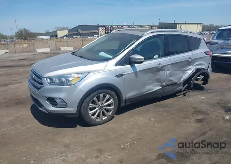 2017 Ford Escape Titanium from USA, damaged, VIN 1FMCU0JD4HUD83086